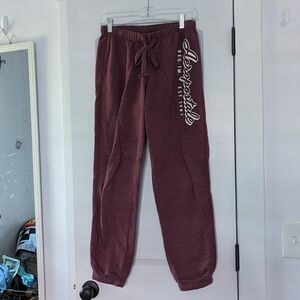 Aeropostale Dark Mauve Sweatpants